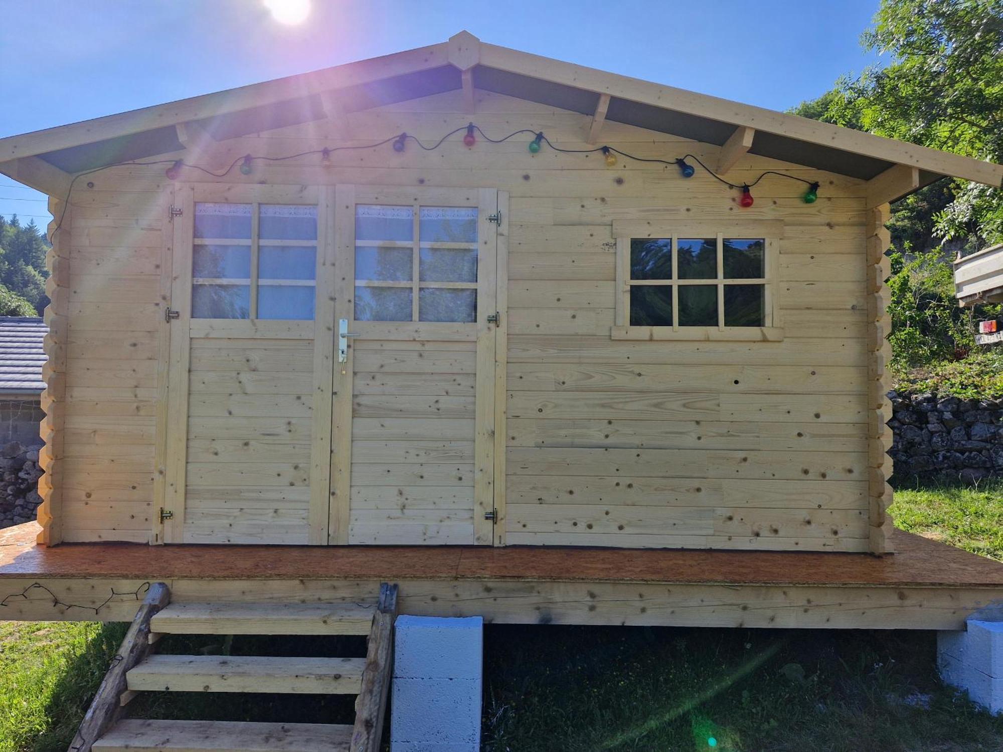 Saint-Julien-Boutieres La Cabane Des Lucioles מראה חיצוני תמונה
